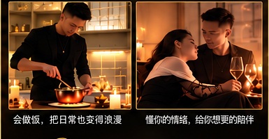 浪漫细节｜会做饭，也懂得用陪伴与氛围让约会自然升温
